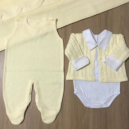 Saída Maternidade Tricot Caio