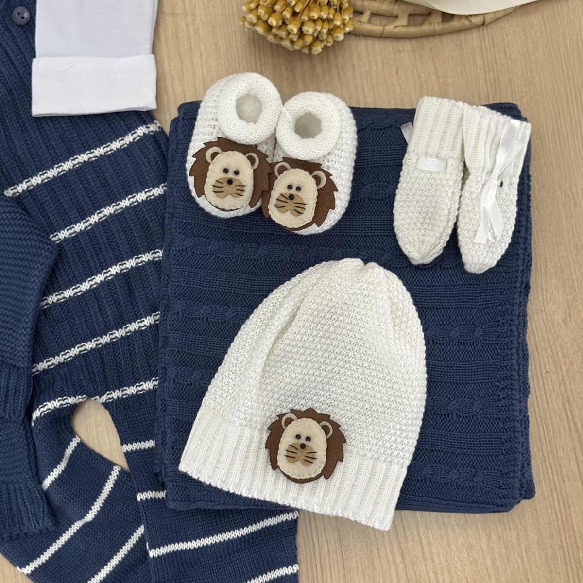 Saída Maternidade Tricot Logan
