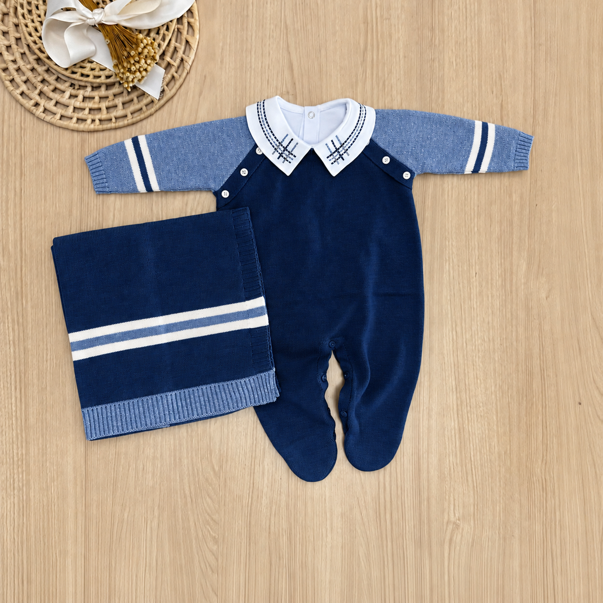 Saída Maternidade Tricot Tobias