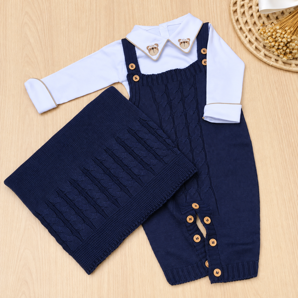 Saída Maternidade Tricot Thiago