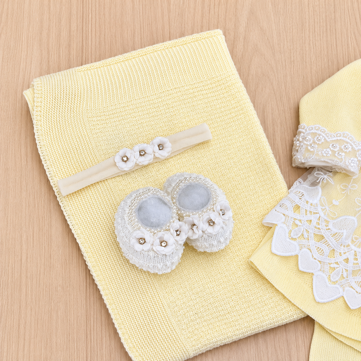 Saída Maternidade Tricot Patrícia