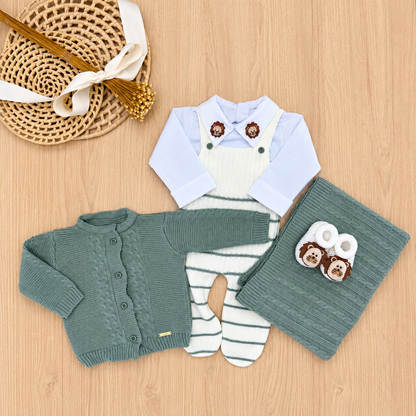 Saída Maternidade Tricot Logan