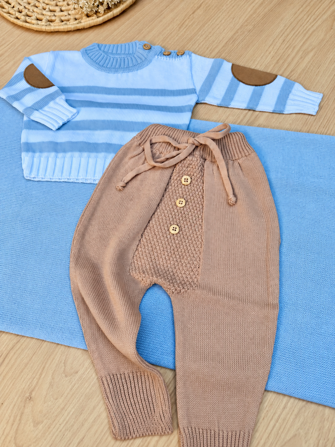 Saída Maternidade Tricot Ethan