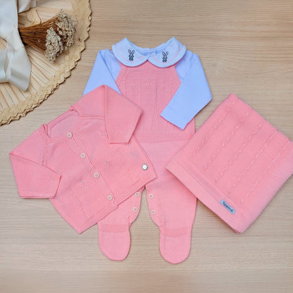 Saída Maternidade Tricot Izabella