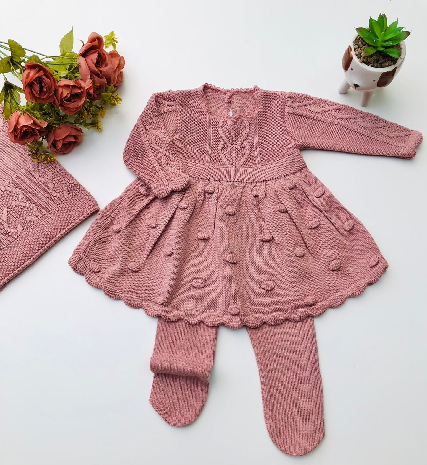 Saída Maternidade Tricot Lara
