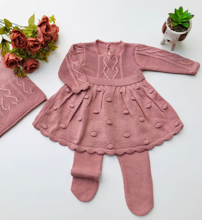Saída Maternidade Tricot Lara