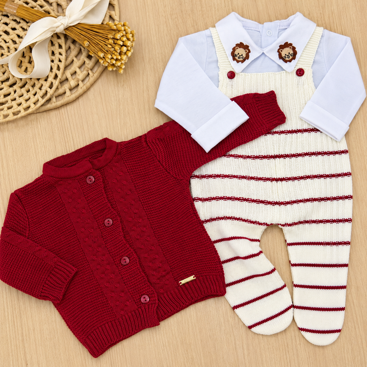 Saída Maternidade Tricot Logan