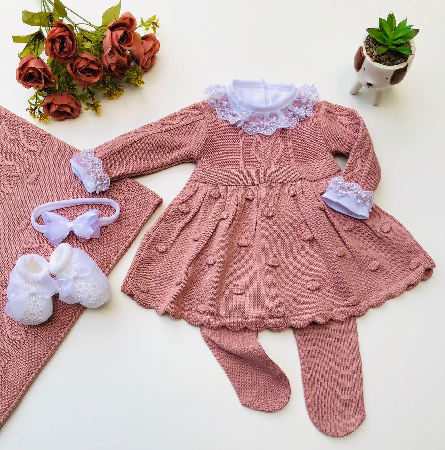 Saída Maternidade Tricot Lara