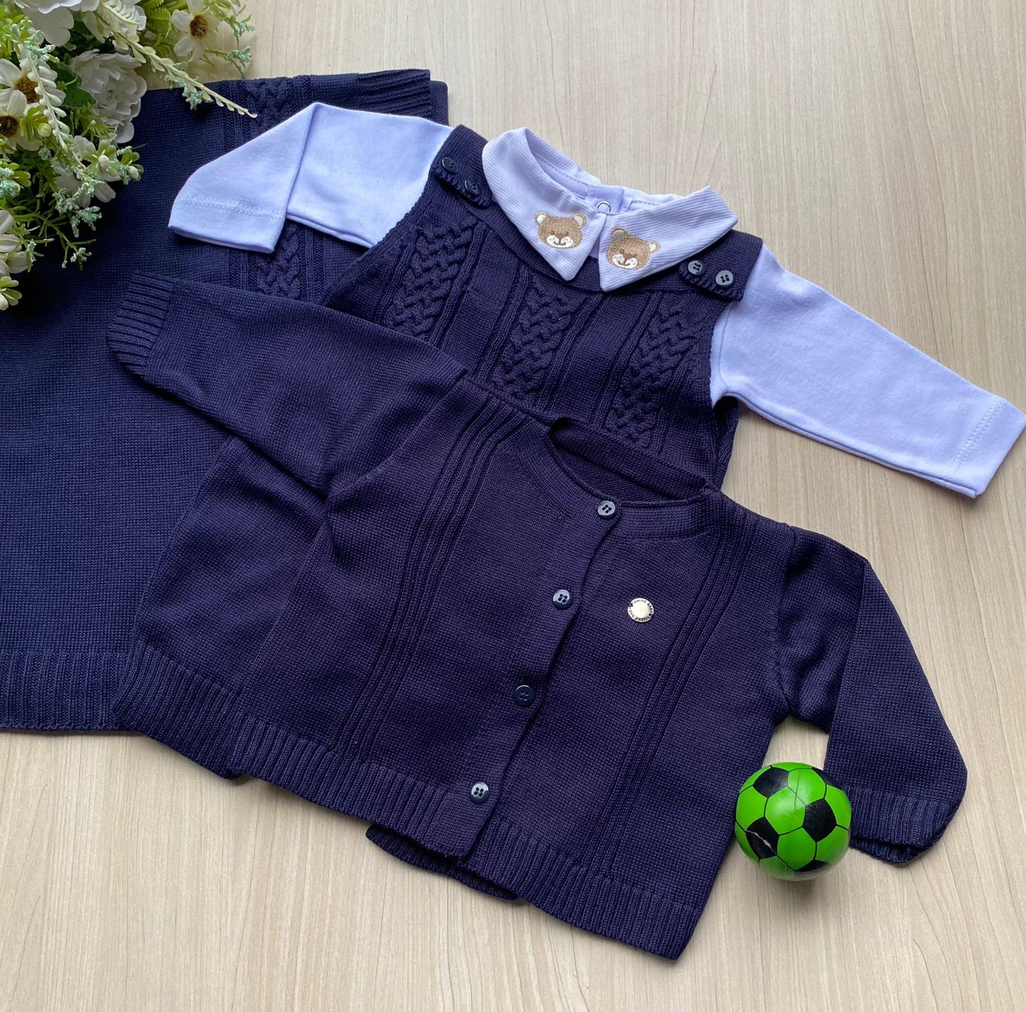 Saída Maternidade Tricot Levi