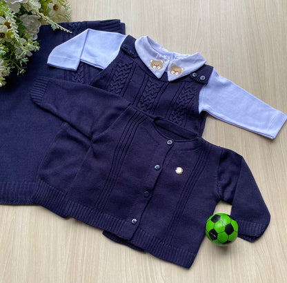 Saída Maternidade Tricot Levi
