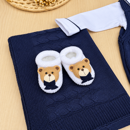 Saída Maternidade Tricot Theo Personalizado