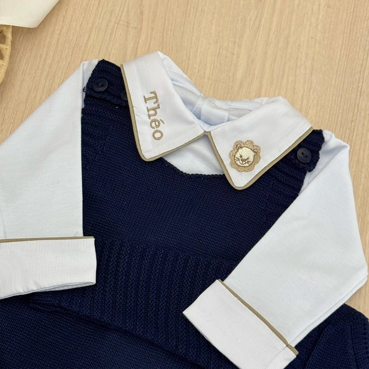 Saída Maternidade Tricot Alex Personalizado