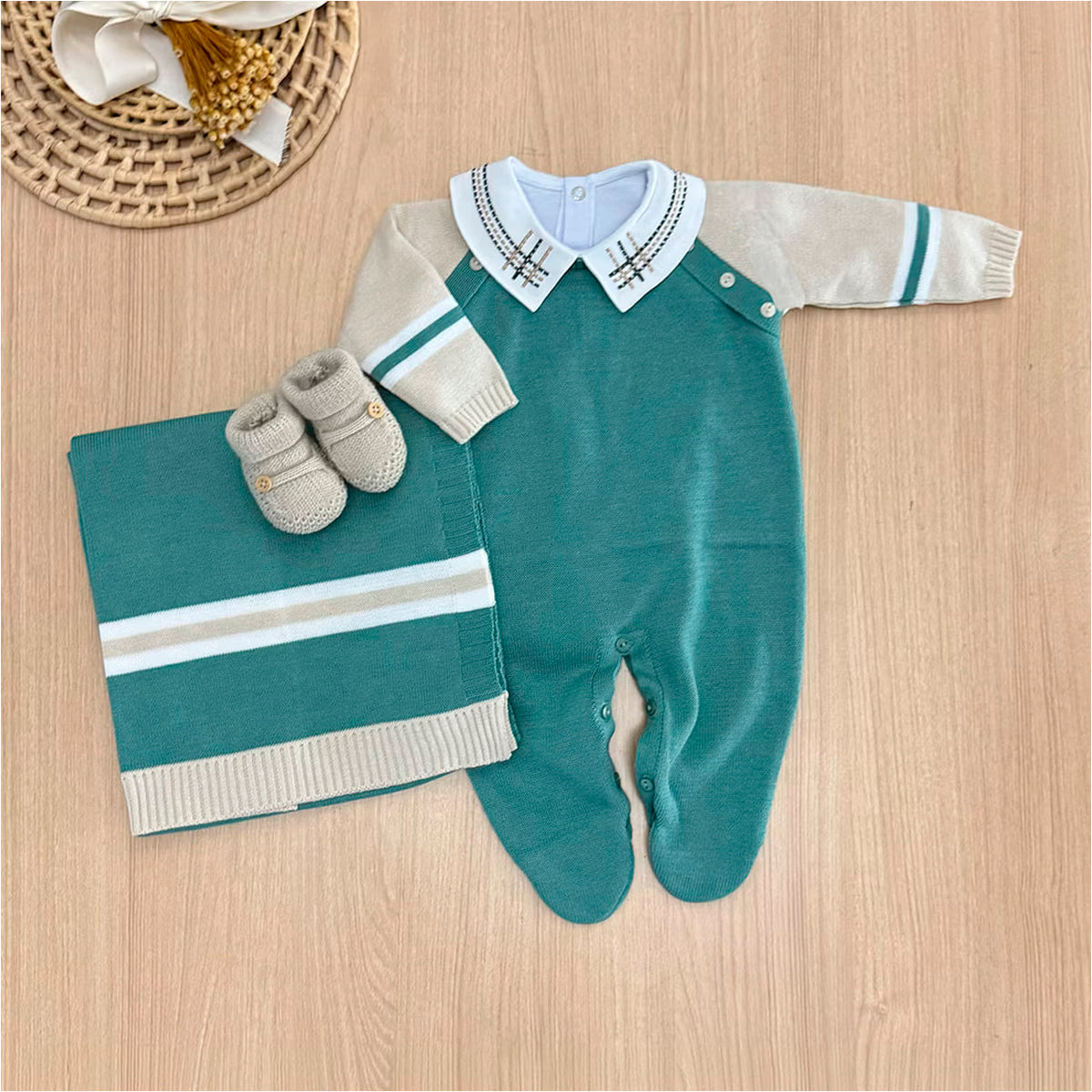 Saída Maternidade Tricot Tobias