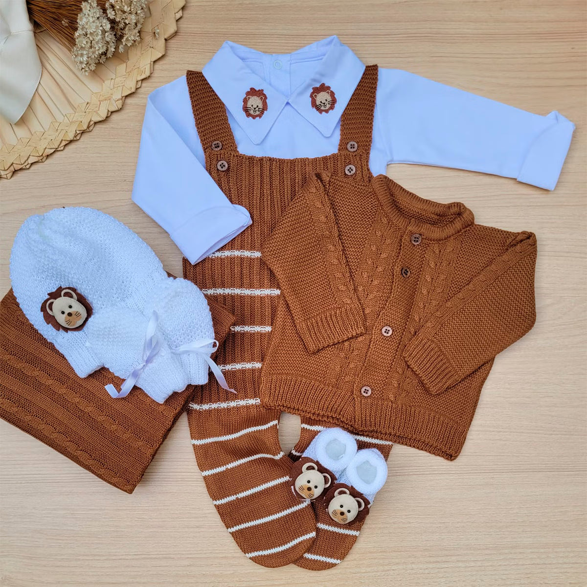 Saída Maternidade Tricot Logan