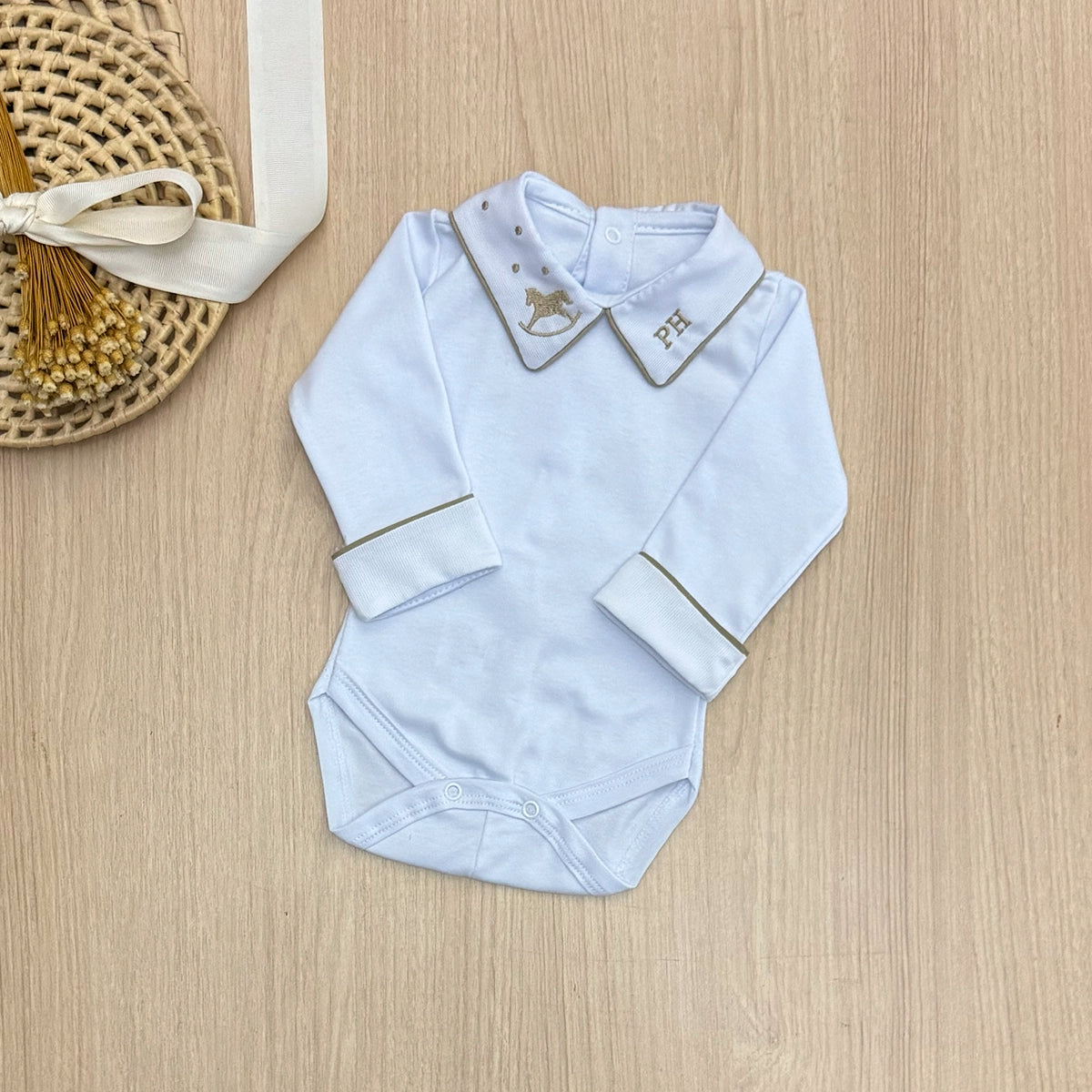 Body Bebê Cavalinho Personalizado