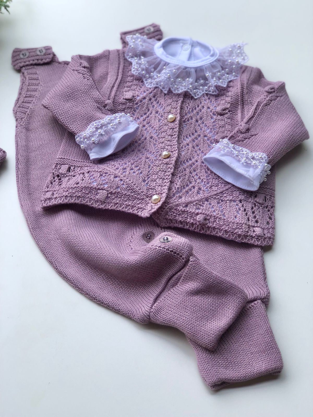 Saída Maternidade Tricot Bruna