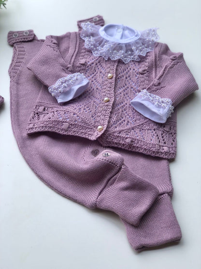 Saída Maternidade Tricot Bruna