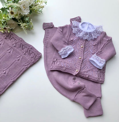 Saída Maternidade Tricot Bruna