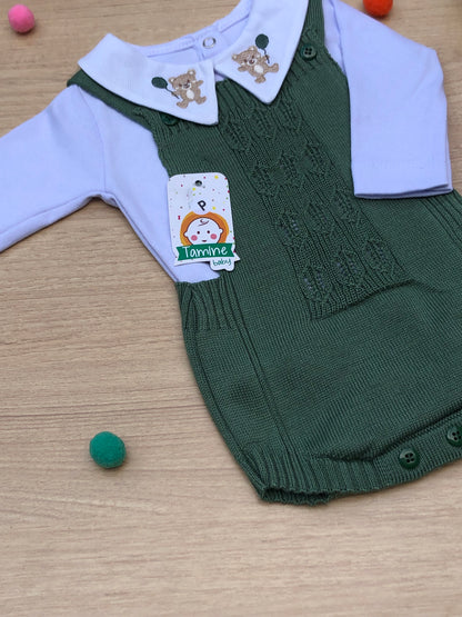 Romper Bebê Tricot Renan