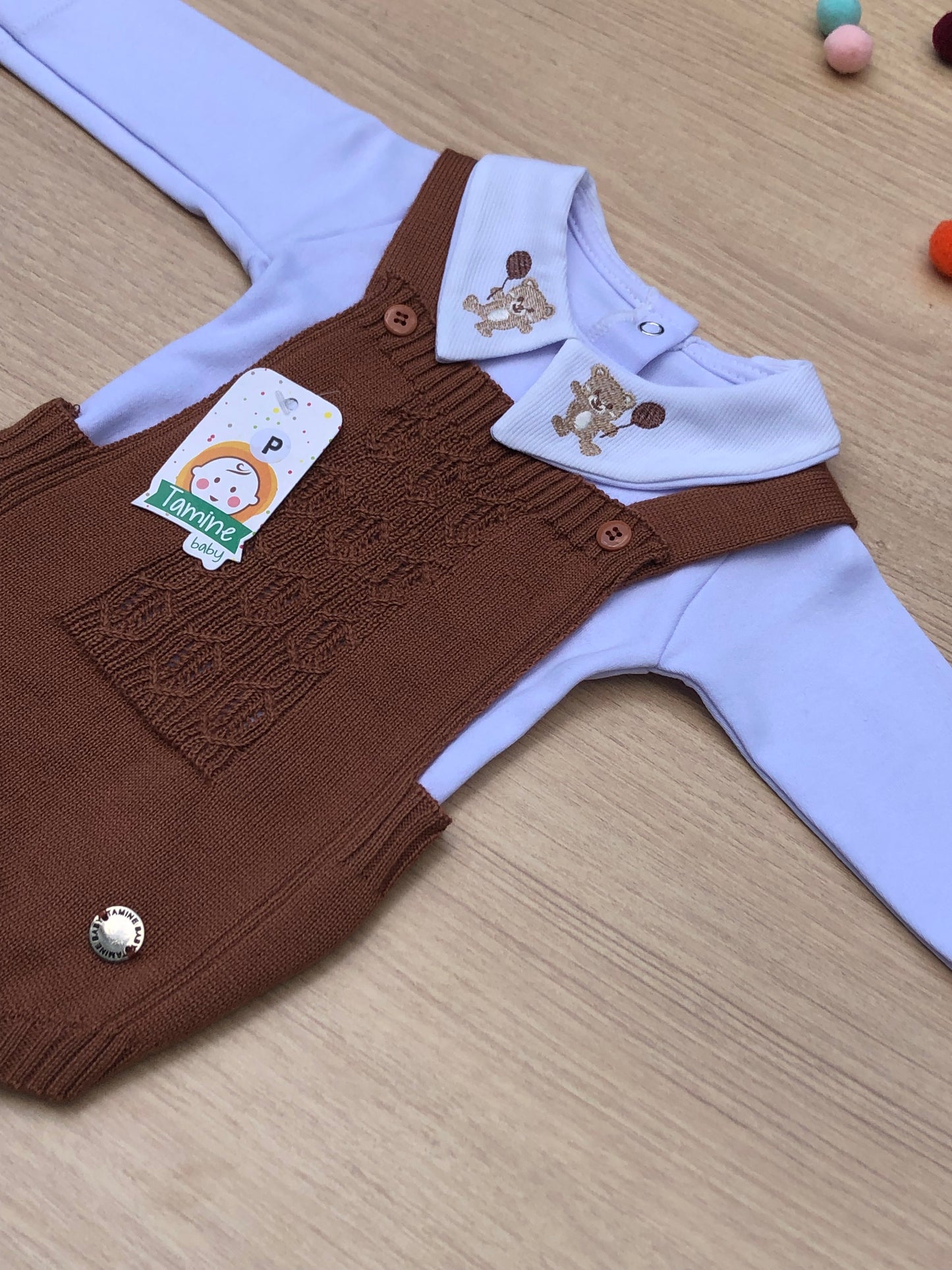 Romper Bebê Tricot Renan