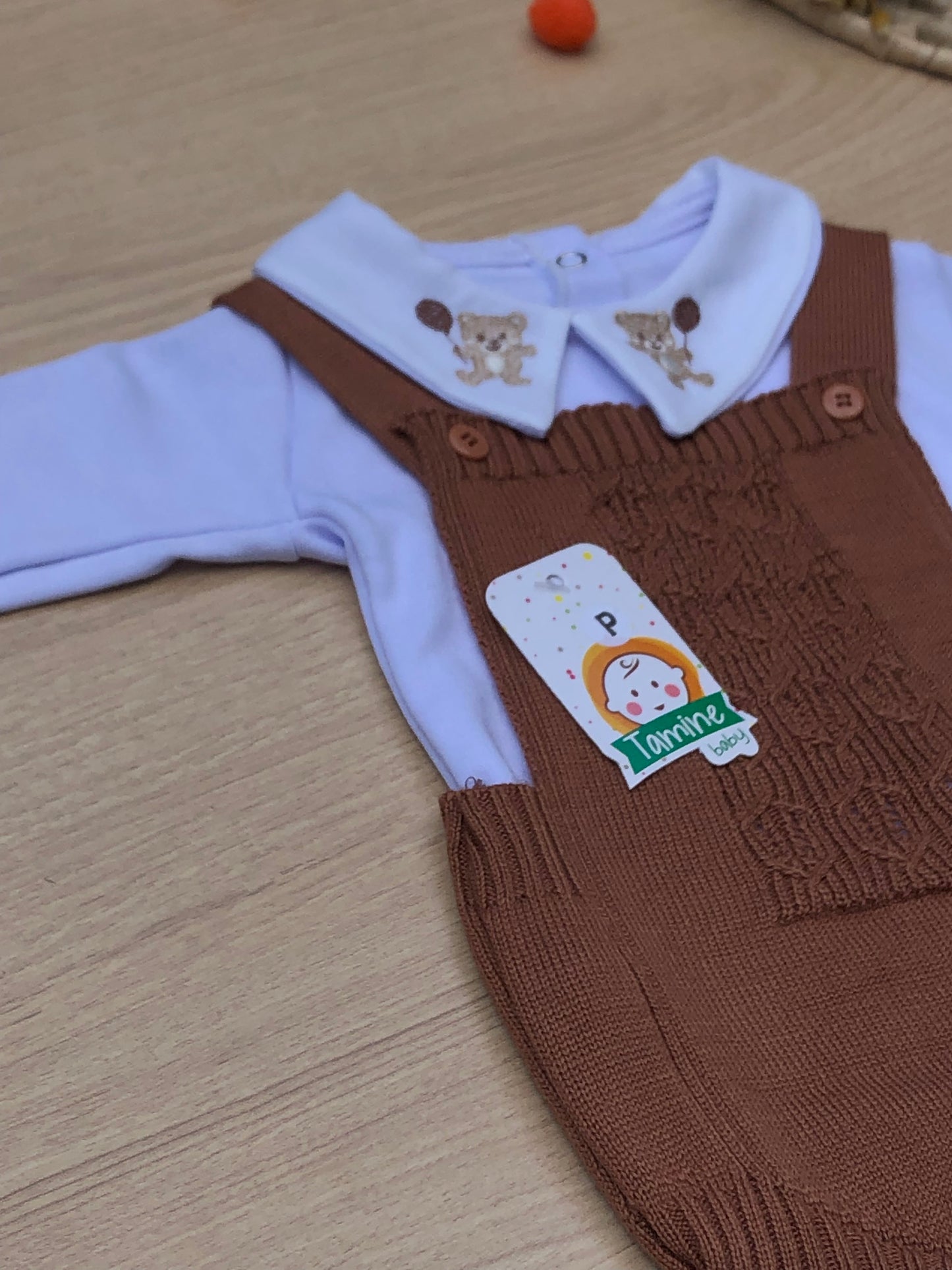 Romper Bebê Tricot Renan