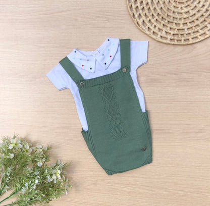 Romper Bebê Tricot Rafael