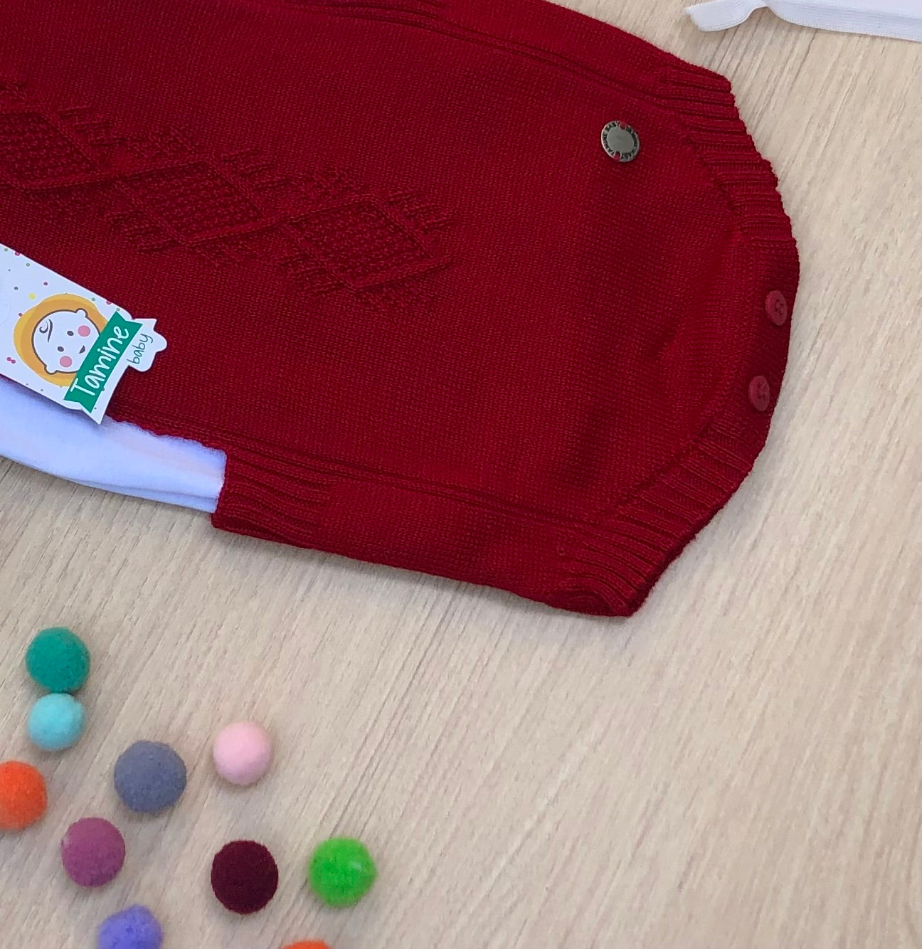 Romper Bebê Tricot Rafael