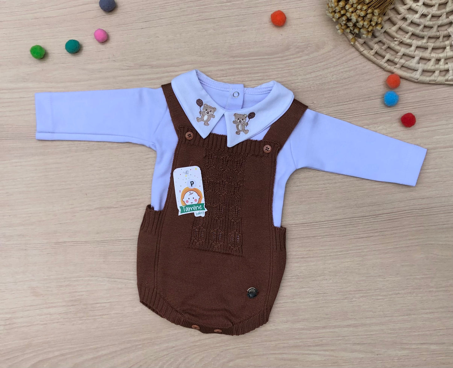 Romper Bebê Tricot Renan