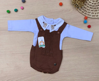 Romper Bebê Tricot Renan