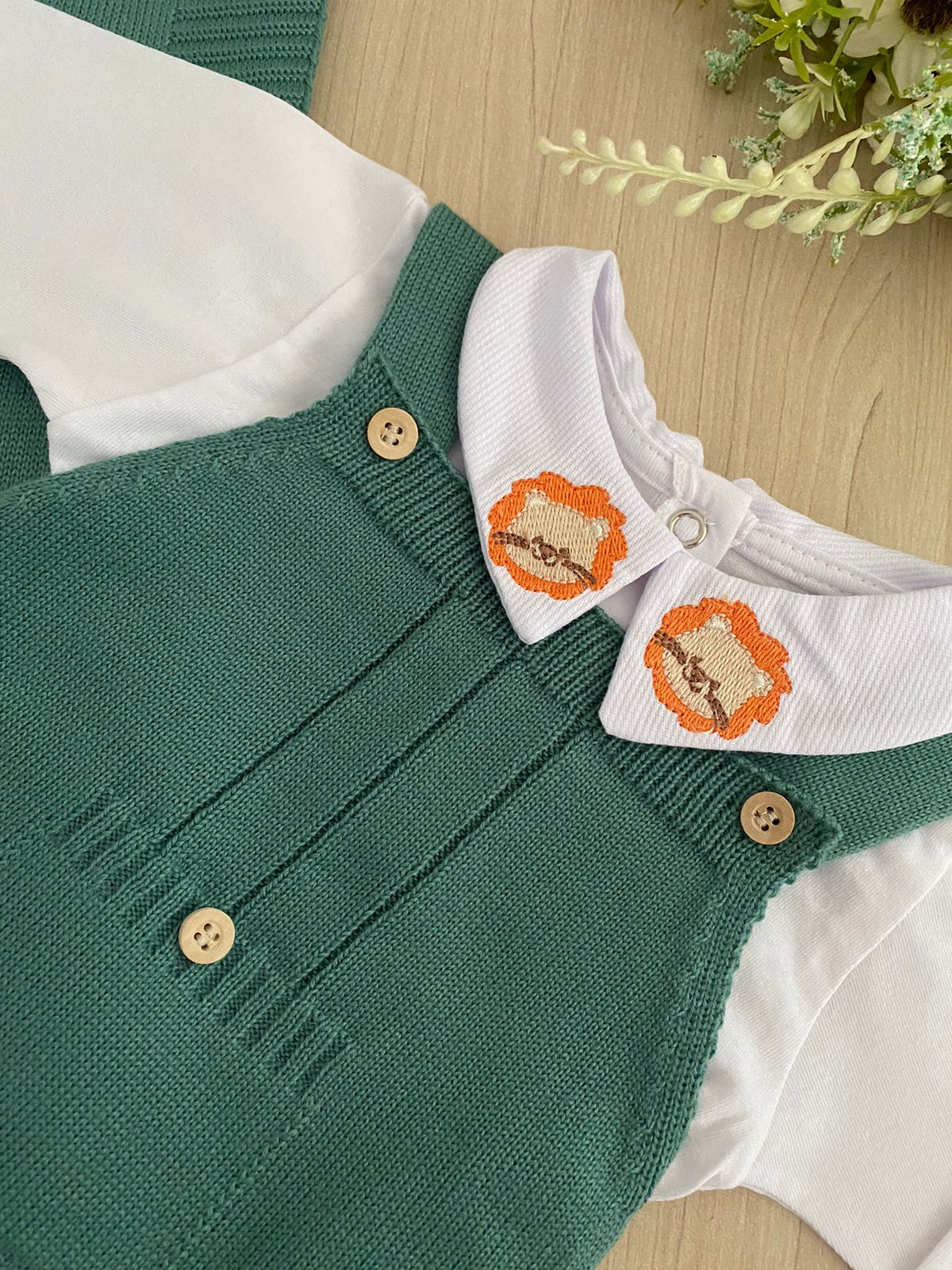 Saída Maternidade Tricot Lorenzo