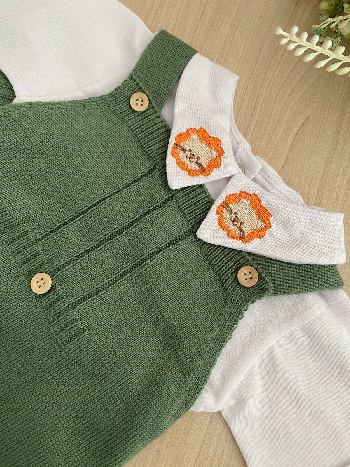 Saída Maternidade Tricot Lorenzo