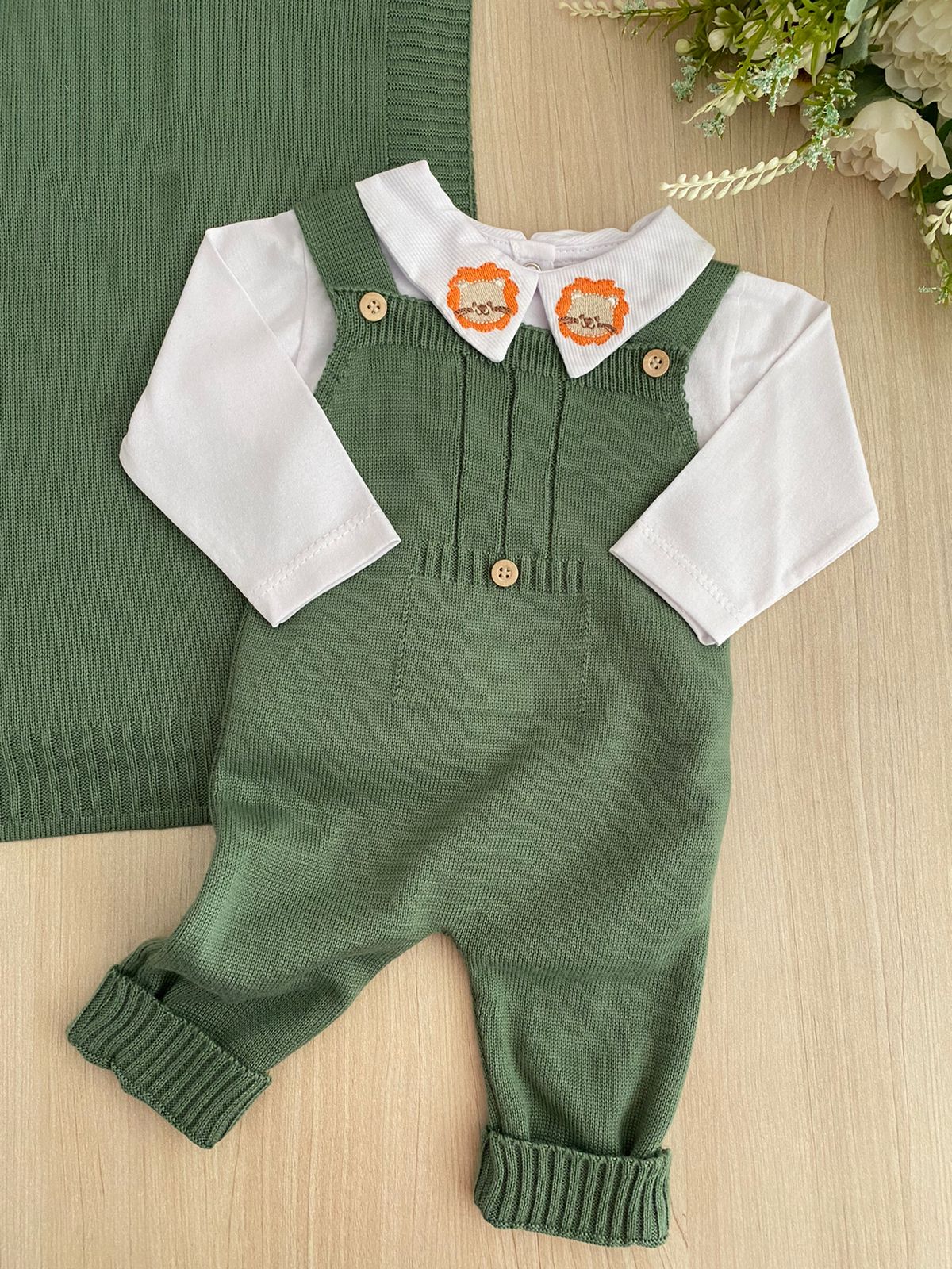 Saída Maternidade Tricot Lorenzo