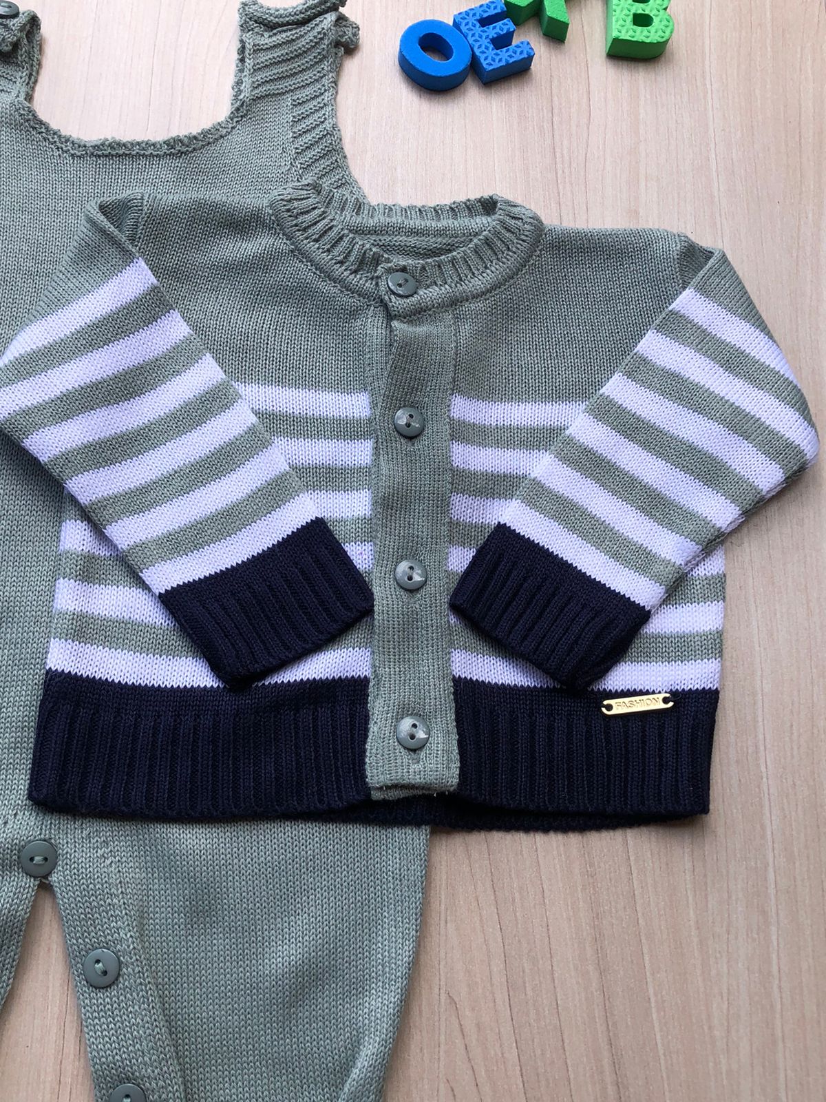 Saída Maternidade Tricot Gustavo