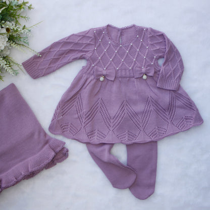 Saída Maternidade Tricot Giovanna