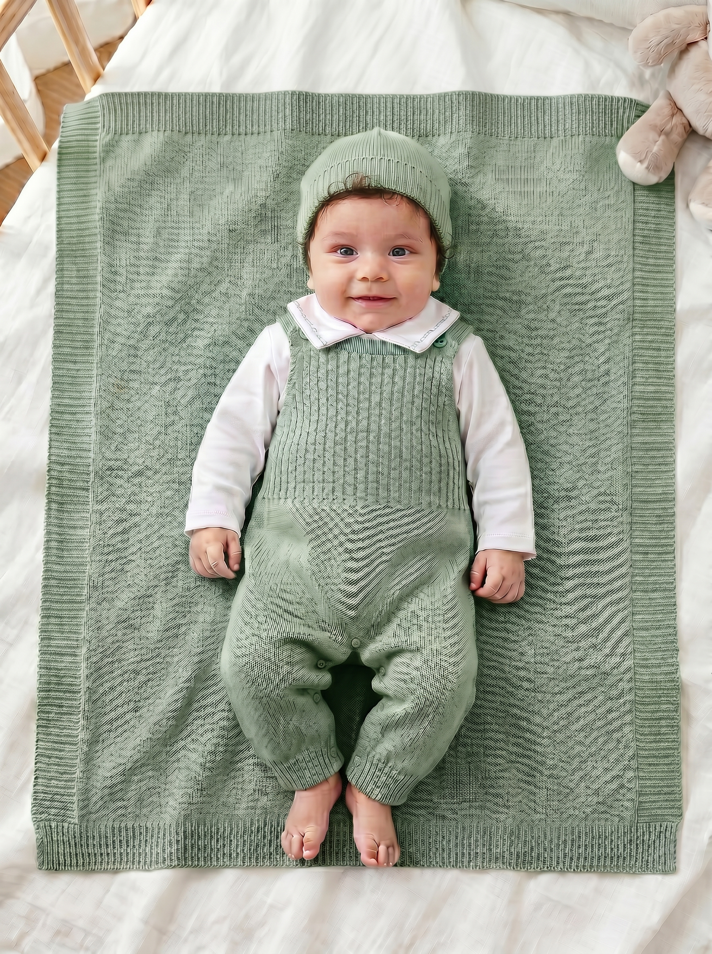 Saída Maternidade Tricot Philip