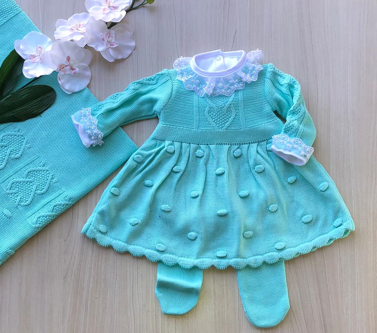 Saída Maternidade Tricot Lara