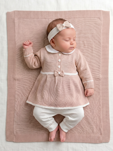 Saída Maternidade Tricot Samantha