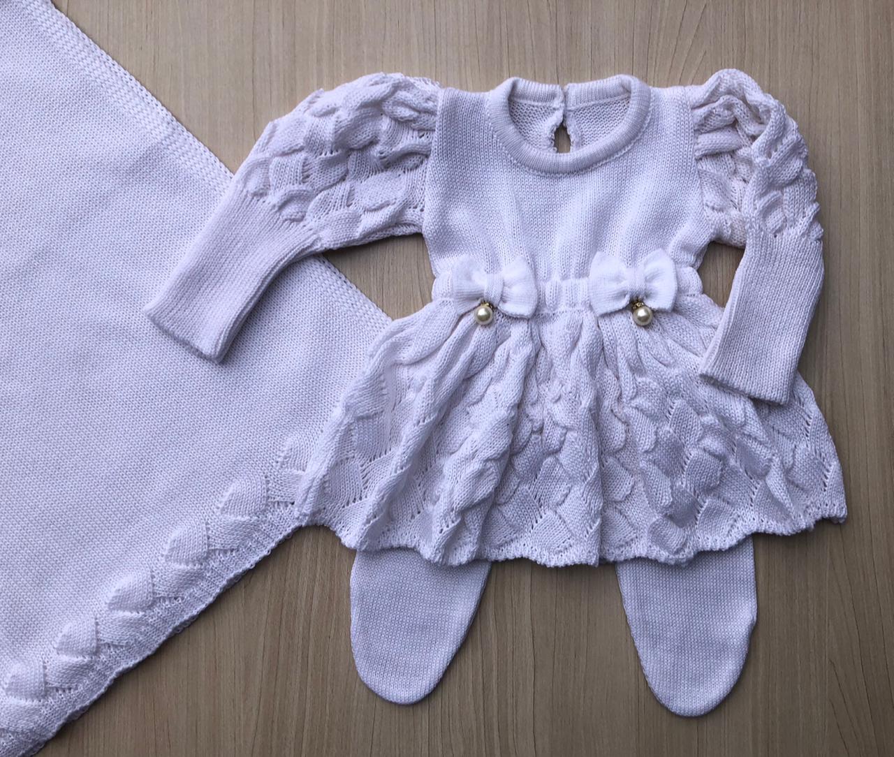 Saída Maternidade Tricot Bianca