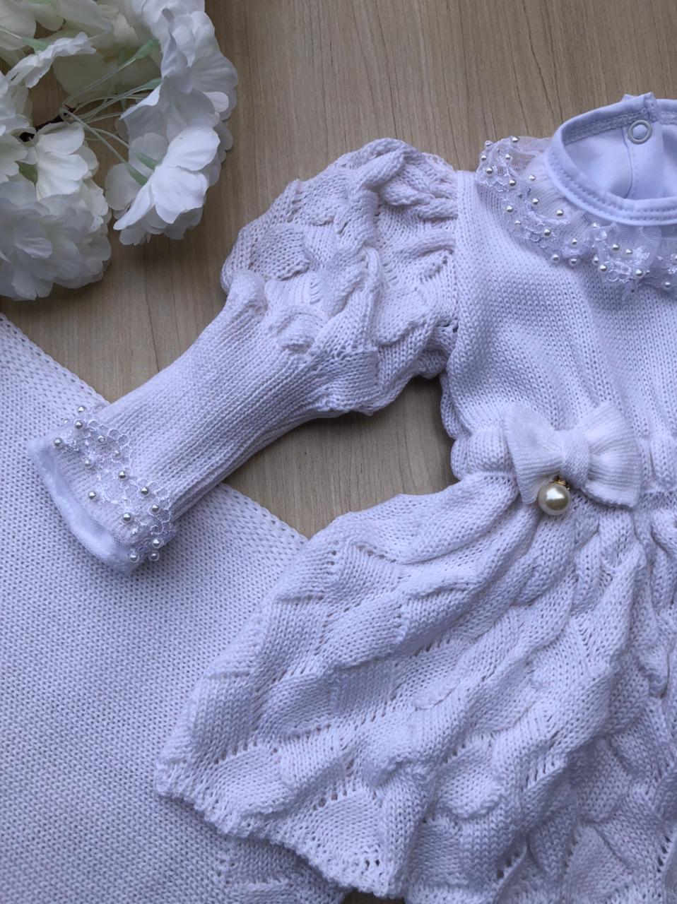 Saída Maternidade Tricot Bianca