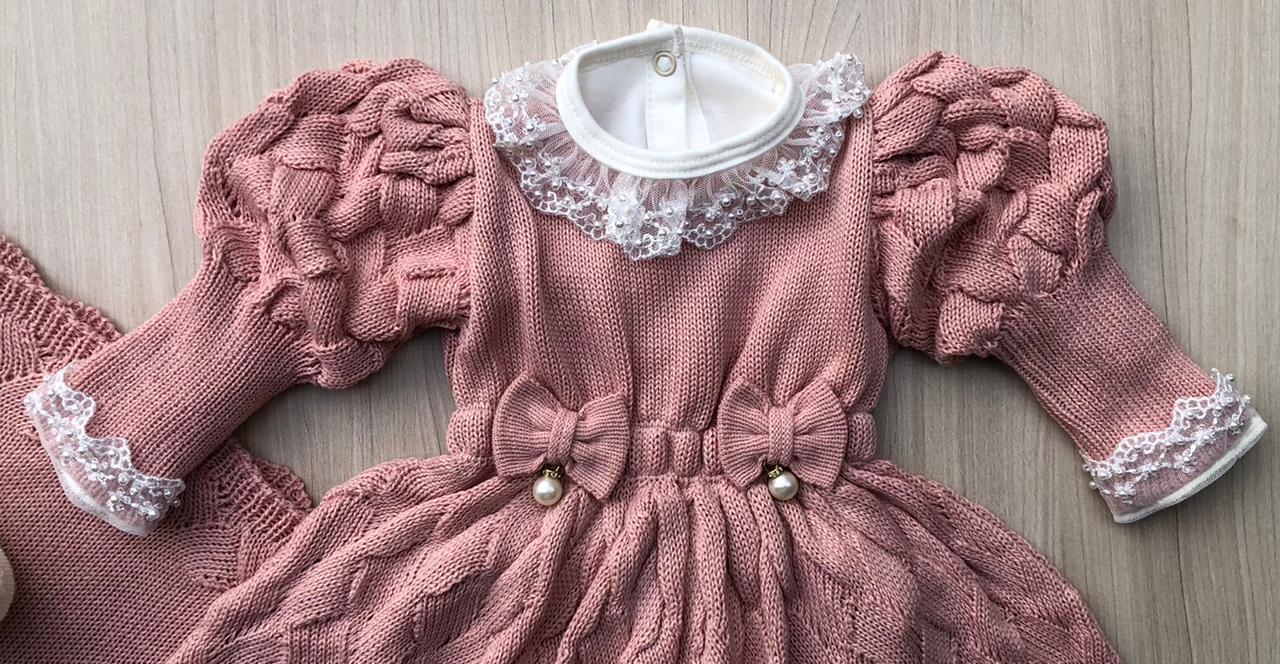 Saída Maternidade Tricot Bianca