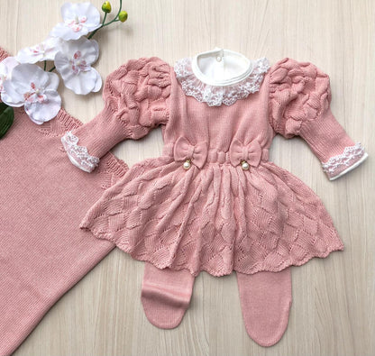 Saída Maternidade Tricot Bianca