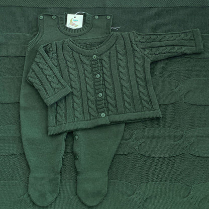 Saída Maternidade Tricot Caio