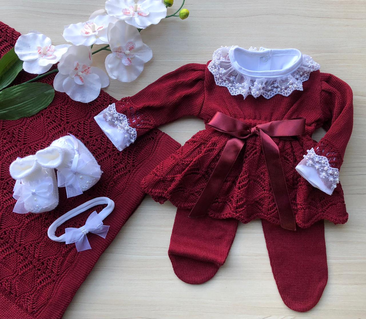 Saída Maternidade Tricot Elisa