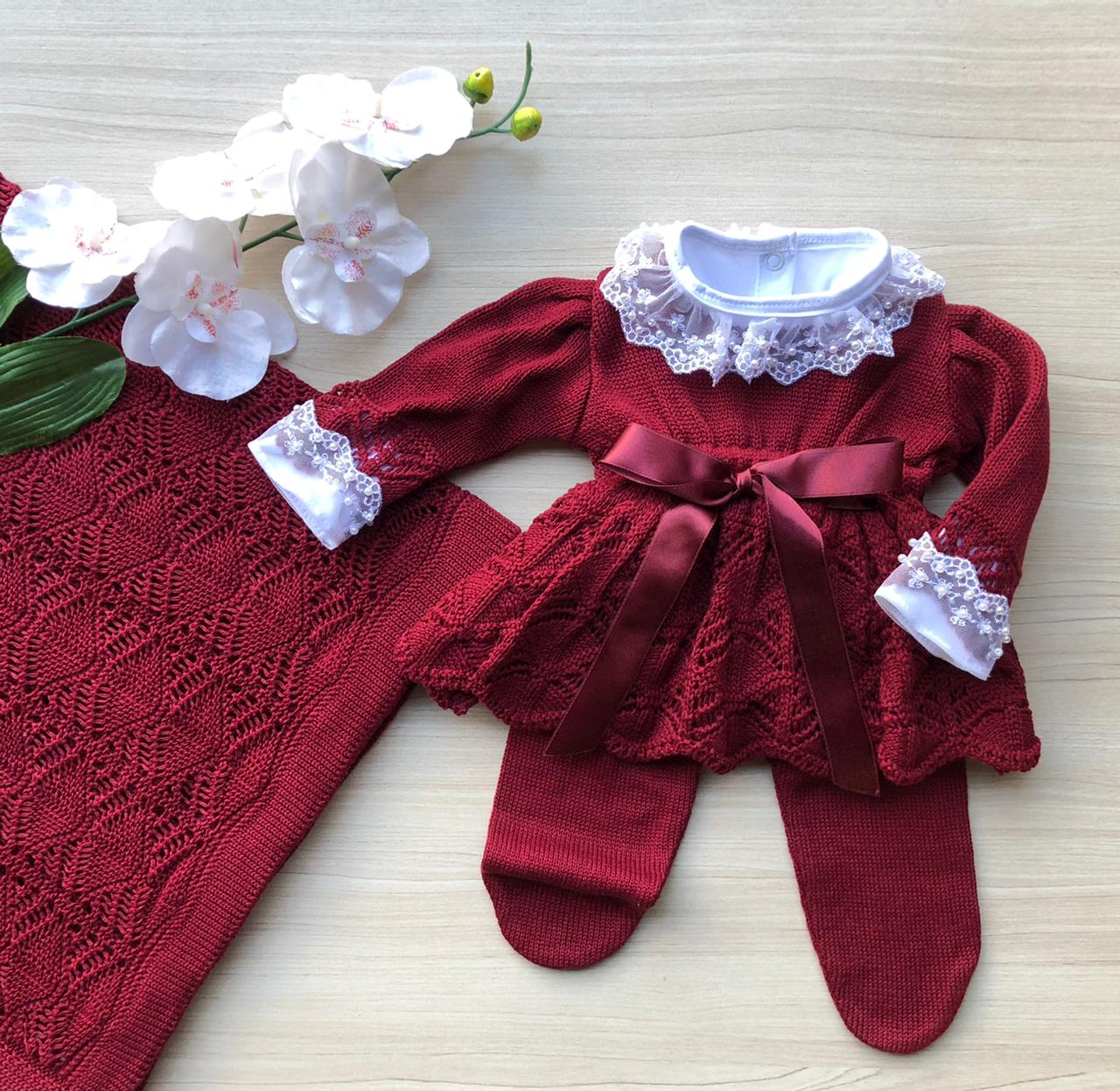 Saída Maternidade Tricot Elisa