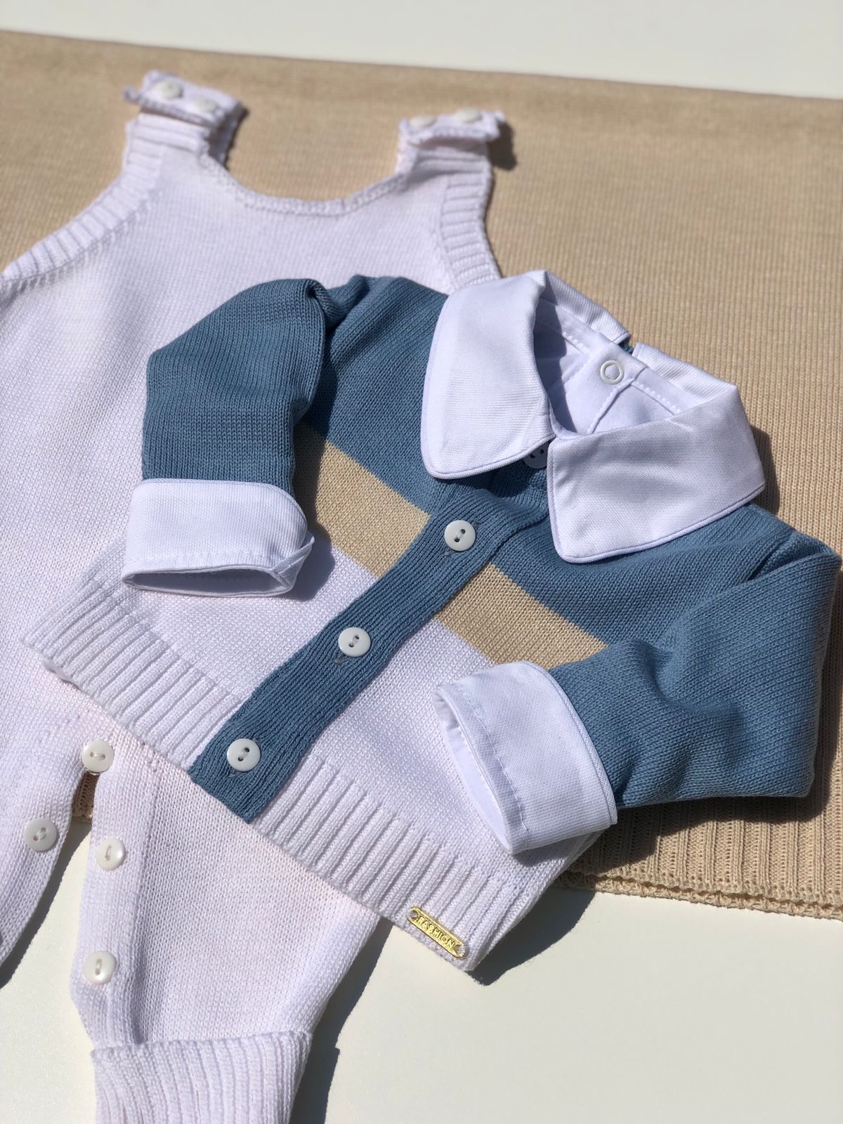 Saída Maternidade Tricot Arthur