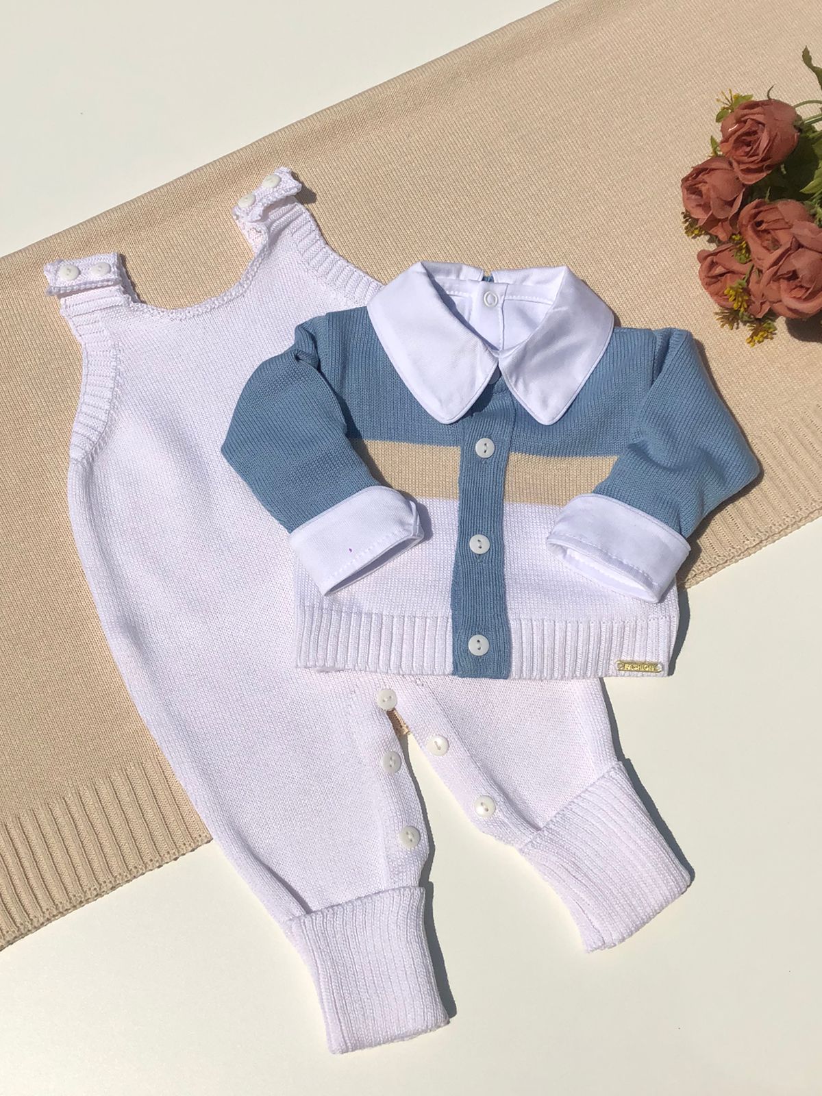 Saída Maternidade Tricot Arthur