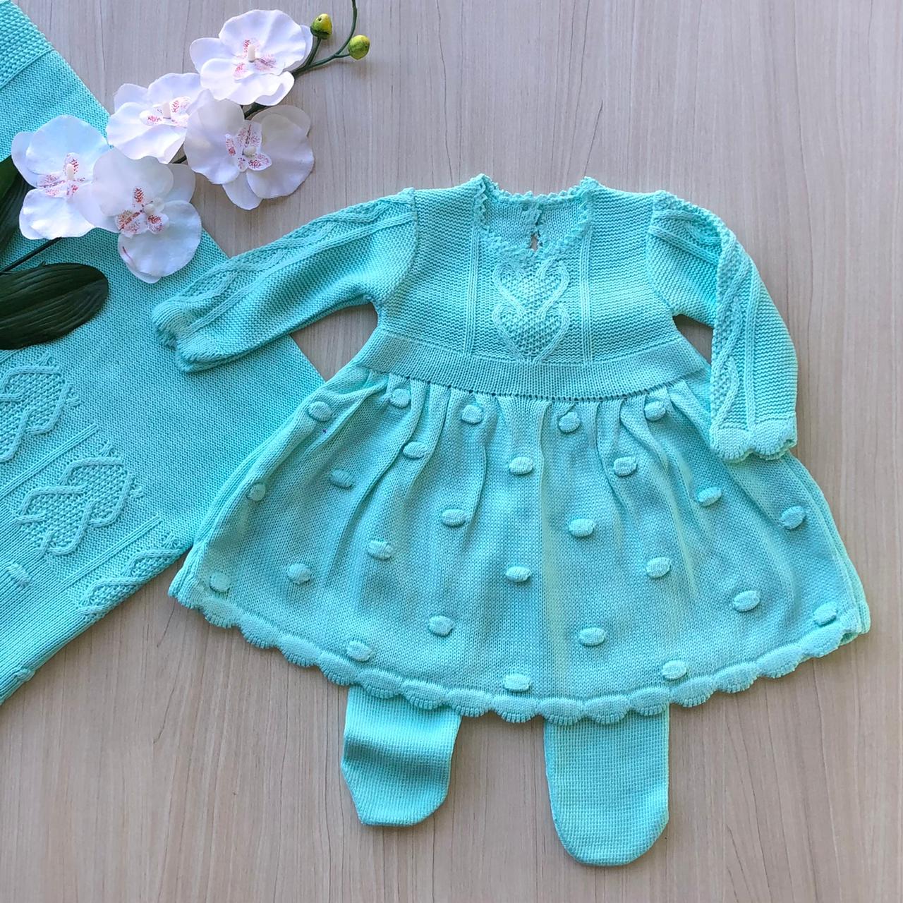 Saída Maternidade Tricot Lara