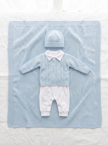 Saída Maternidade Tricot Willian