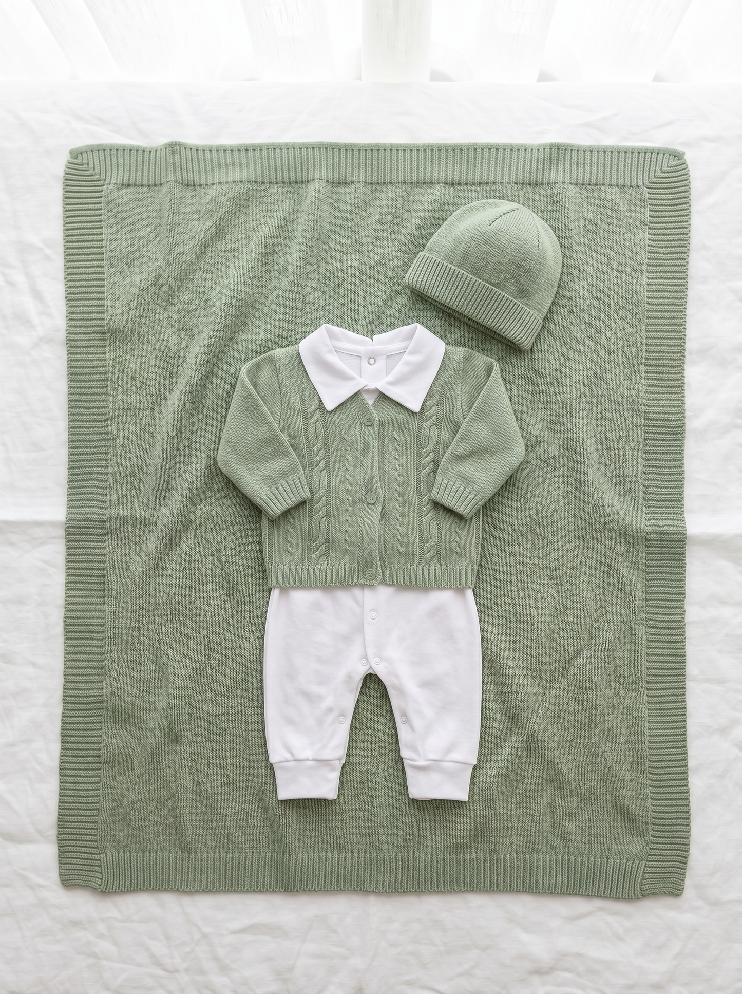 Saída Maternidade Tricot Wllian