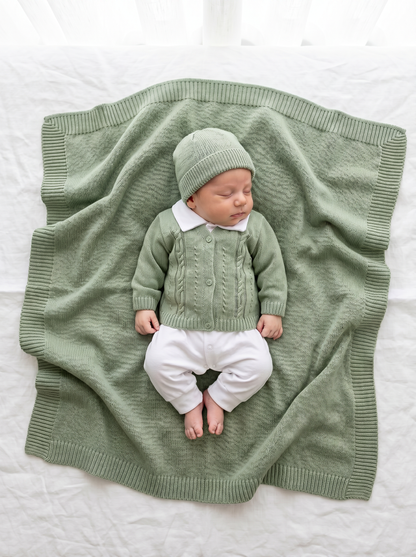 Saída Maternidade Tricot Wllian